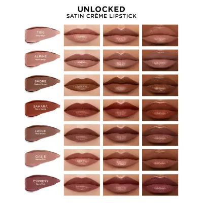 Unlocked Satin Crème Lipstick Hourglass — detalhe 6