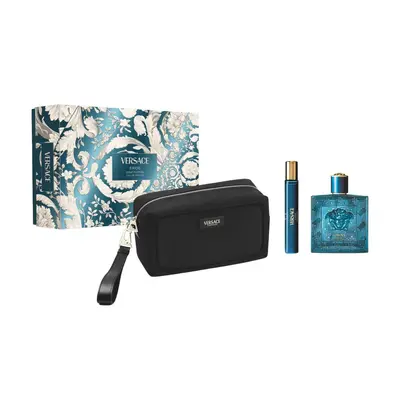 Versace Eros Gift Set — embalagem e produto