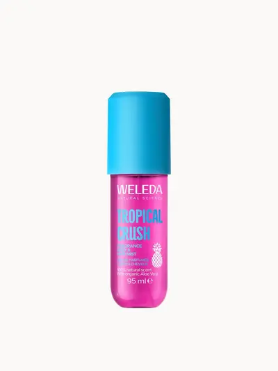 Weleda Tropical Crush Body & Hair Mist with Aloe Vera 95ml — textura e acabamento