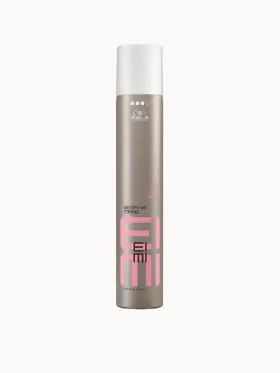 Wella Professionals Care EIMI Mistify Me Strong Hairspray 500ml Wella Professionals — embalagem e produto