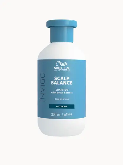 Wella Professionals Care Invigo Scalp Balance Deep Cleansing Shampoo 300ml Wella Professionals — textura e acabamento