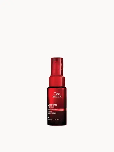 Wella Professionals Ultimate Repair Night Hair Serum – Lightweight Leave-in Treatment for Damaged Hair 95ml Wella Professionals — embalagem e produto