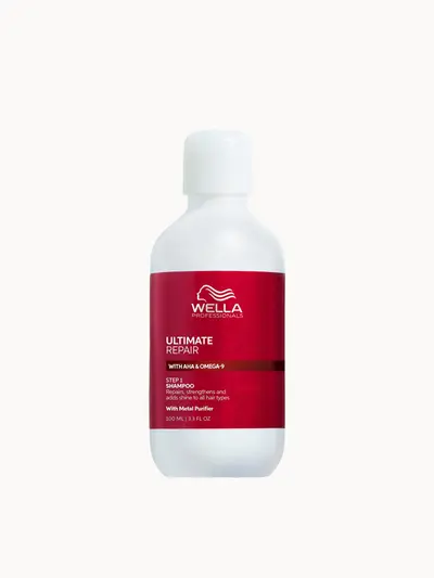 Wella Professionals Ultimate Repair Shampoo, Professional Lightweight Shampoo for Damaged Hair 100ml Wella Professionals — textura e acabamento