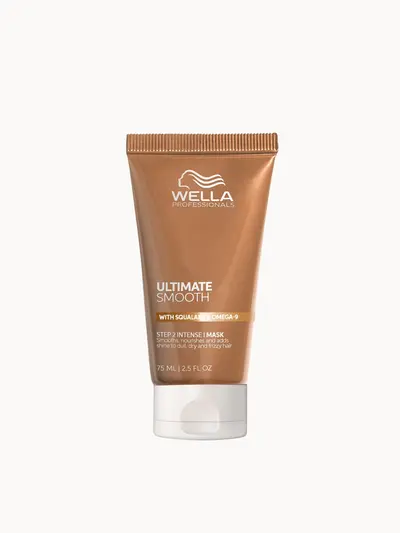 Wella Professionals Ultimate Smooth Hair Mask with Squalane & Omega 9 for Dry, Dull & Frizzy Hair 75ml Wella Professionals — embalagem e produto