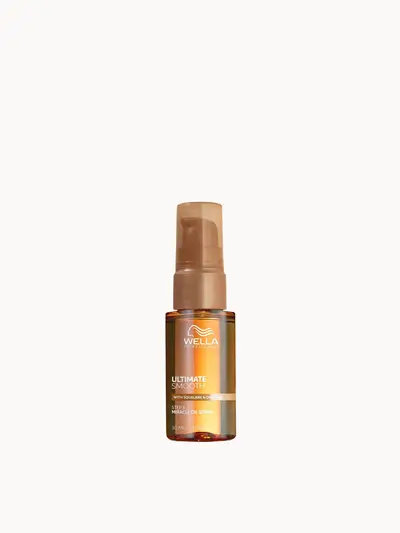 Wella Professionals Ultimate Smooth Miracle Hair Oil Serum with Squalane & Omega 9 for Dry, Dull & Frizzy Hair 30ml Wella Professionals — embalagem e produto