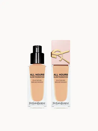 YSL All Hours Glow Foundation (Various Shades) Yves Saint Laurent — embalagem e produto