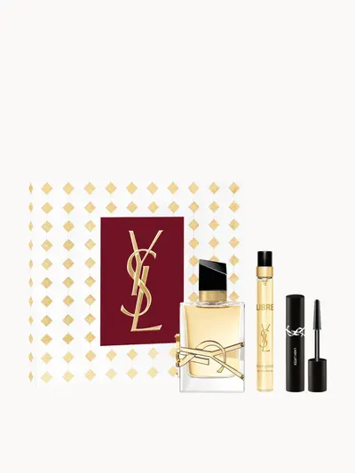 YSL Libre Eau de Parfum 50ml with Travel Spray & Mini Mascara Gift Set