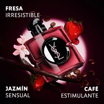 Yves Saint Laurent Black Opium Pink Glaze Eau de Parfum Yves Saint Laurent — textura e acabamento