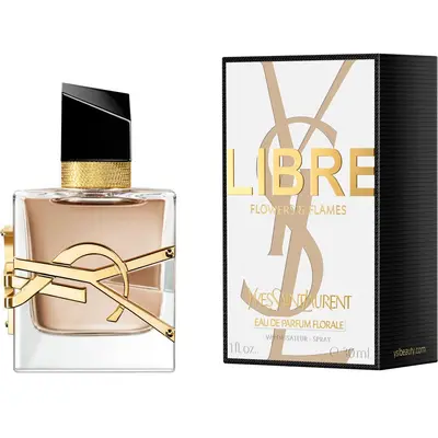 Yves Saint Laurent Libre Florale Flowers & Flames Eau de Parfum Yves Saint Laurent — textura e acabamento