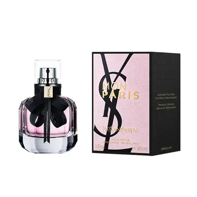Yves Saint Laurent Mon Paris Eau de Parfum Yves Saint Laurent — textura e acabamento