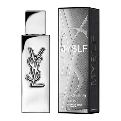 Yves Saint Laurent MYSLF L’Absolu Perfume — embalagem e produto