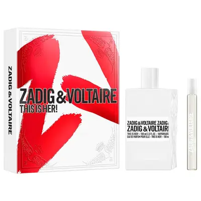 Zadig&Voltaire THIS IS HER! Gift Set — embalagem e produto