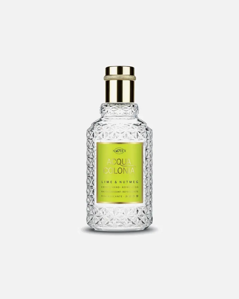 4711 Acqua Colonia Lime & Nutmeg Eau de Cologne — embalagem e produto