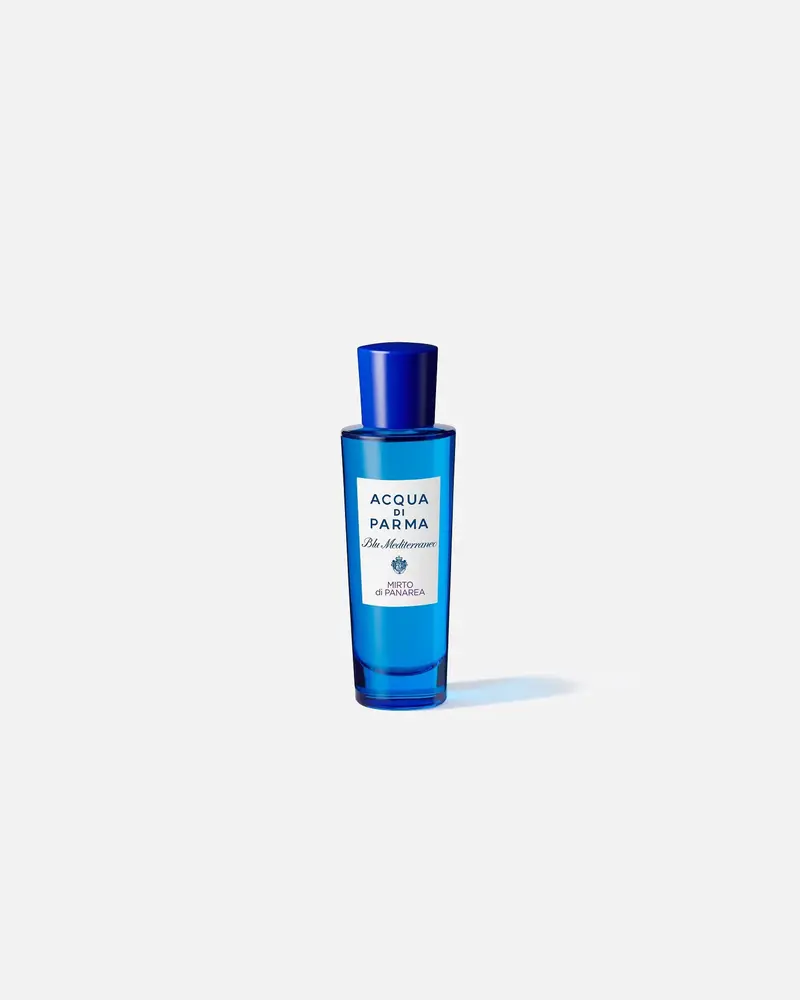 Acqua di Parma Blu Mediterraneo Mirto di Panarea Eau de toilette — embalagem e produto