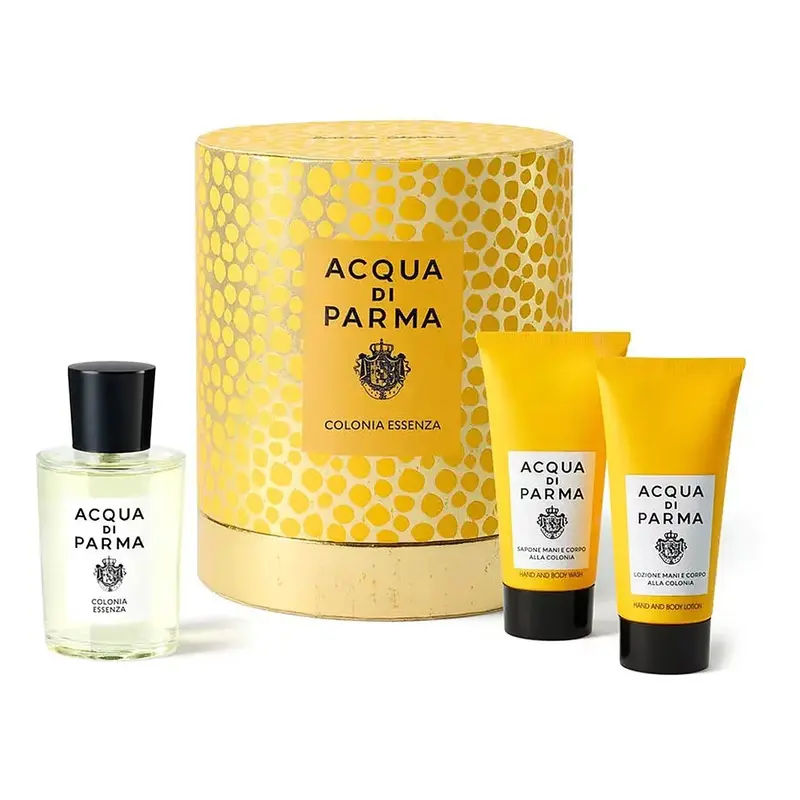 Acqua di Parma Colonia Essenza Gift Set — embalagem e produto