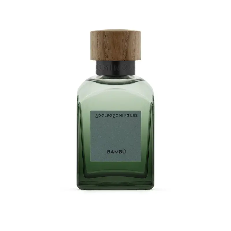 Adolfo Dominguez Hombre BAMBÚ Eau de Parfum — embalagem e produto