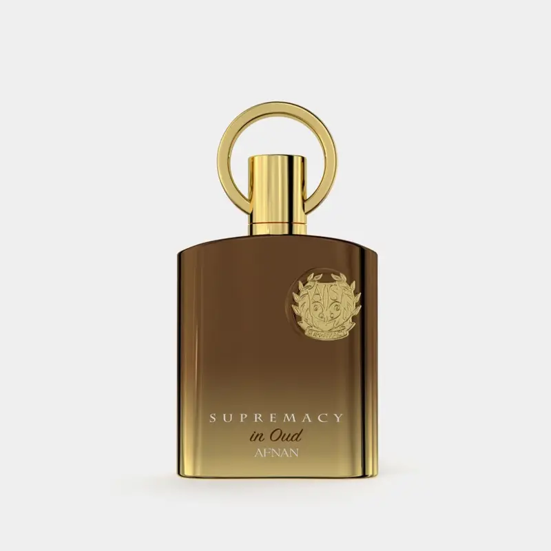 Afnan Supremacy In Oud Eau de Parfum — embalagem e produto