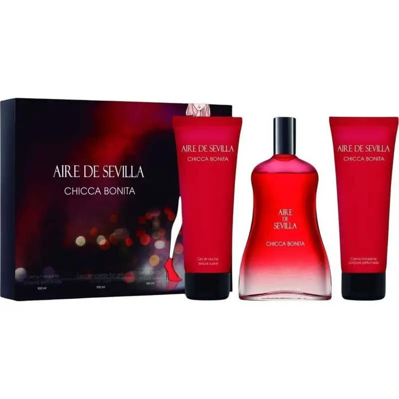 Aire Sevilla Gift Set Chicca Bonita Gift Set — embalagem e produto