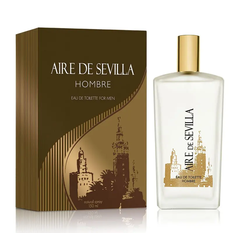 Aire Sevilla Hombre Eau de toilette — embalagem e produto