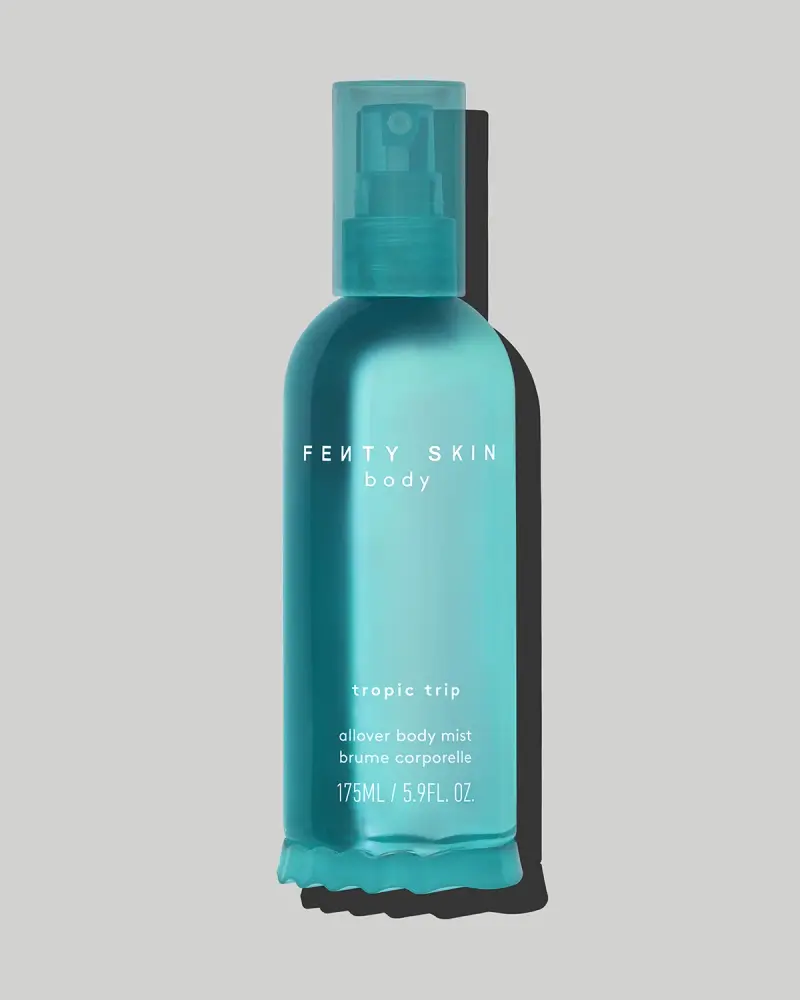 Allover Body Mist Fenty Beauty — embalagem e produto