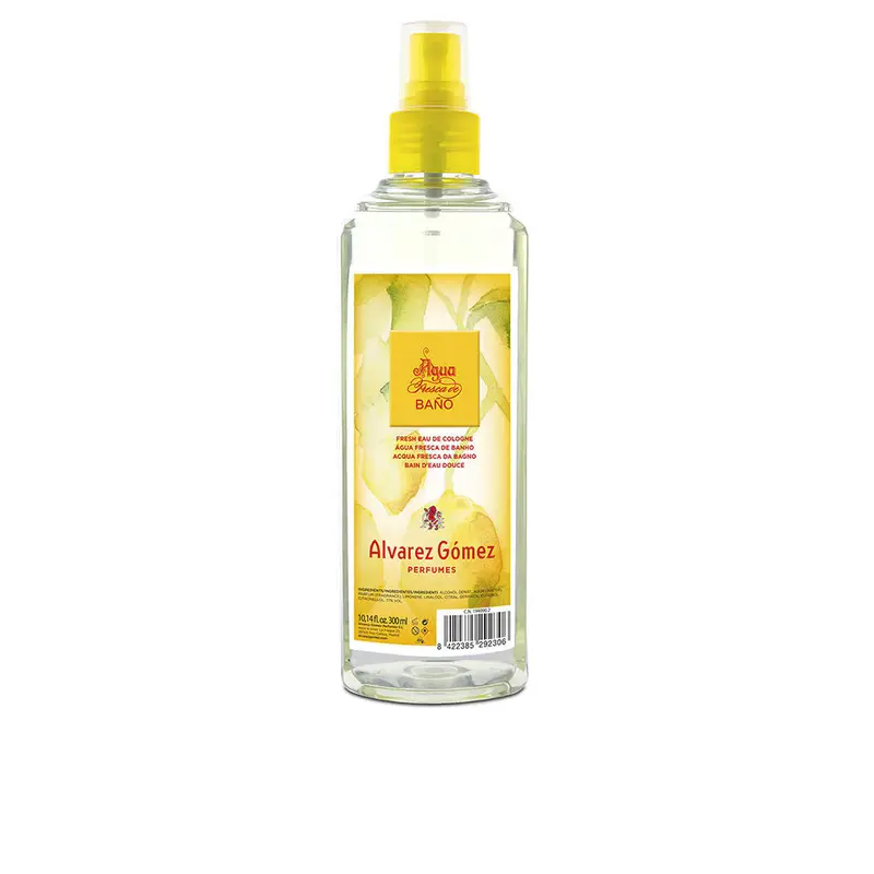 Alvarez Gomez AGUA DE COLONIA agua fresca original vaporizador Eau de Cologne — embalagem e produto