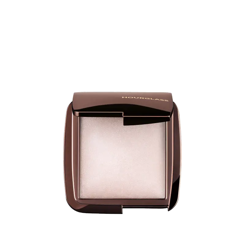 Ambient™ Lighting Finishing Powder Hourglass — embalagem e produto