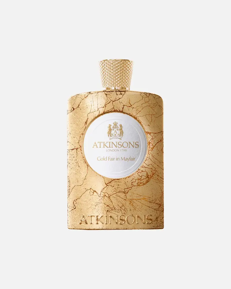 Atkinsons Eau de Parfum Collection Gold Fair in Mayfair Eau de Parfum — embalagem e produto