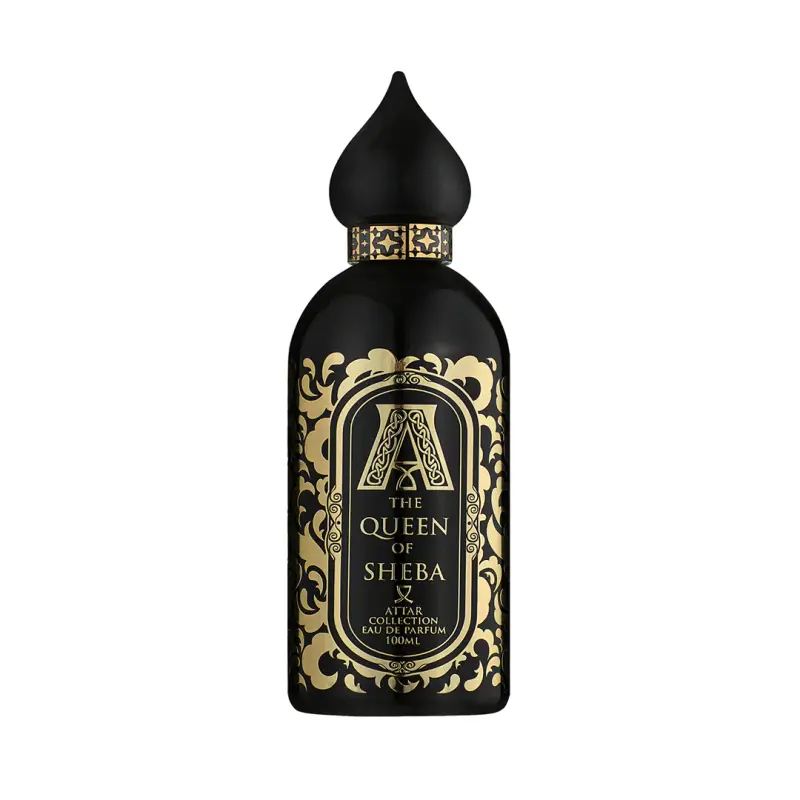 Attar Collection The Queen of Sheba Perfume — embalagem e produto