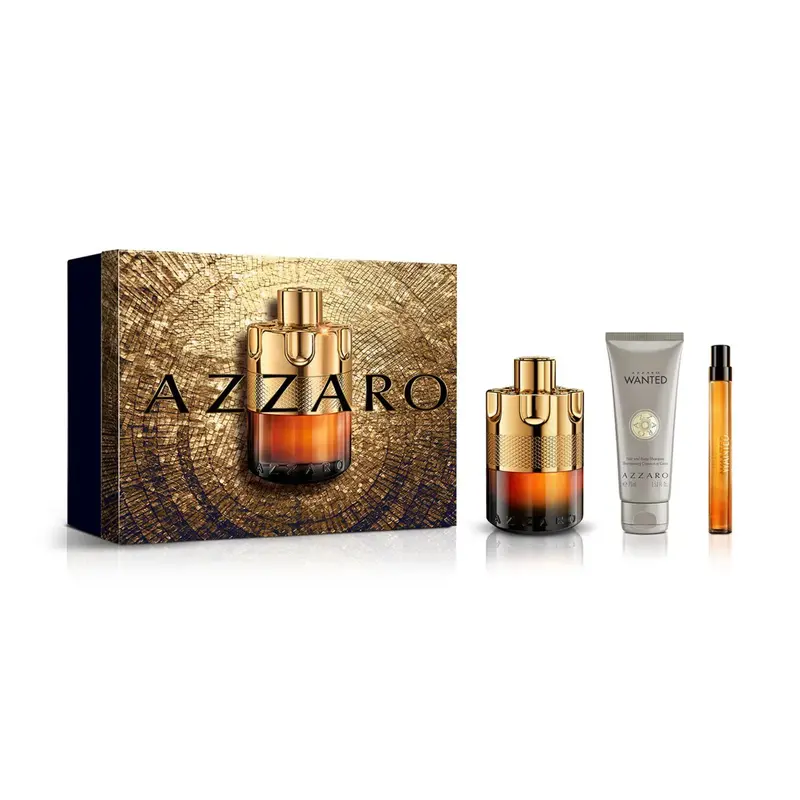 Azzaro Wanted Forever Absolu Gift Set — embalagem e produto