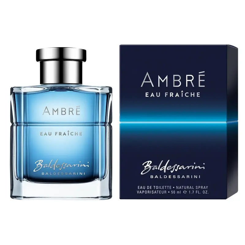 Baldessarini Ambré Eau FraÎche Eau de Cologne — embalagem e produto
