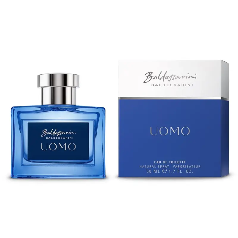 Baldessarini Uomo Eau de toilette — embalagem e produto
