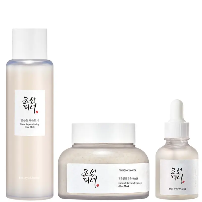 Beauty of Joseon Glowing Skin Trio Beauty of Joseon — embalagem e produto