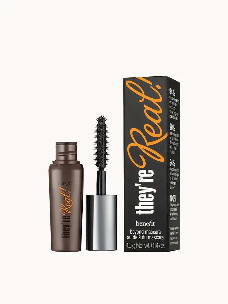 benefit They're Real Lengthening Mascara - Jet Black 8.5g Benefit — embalagem e produto