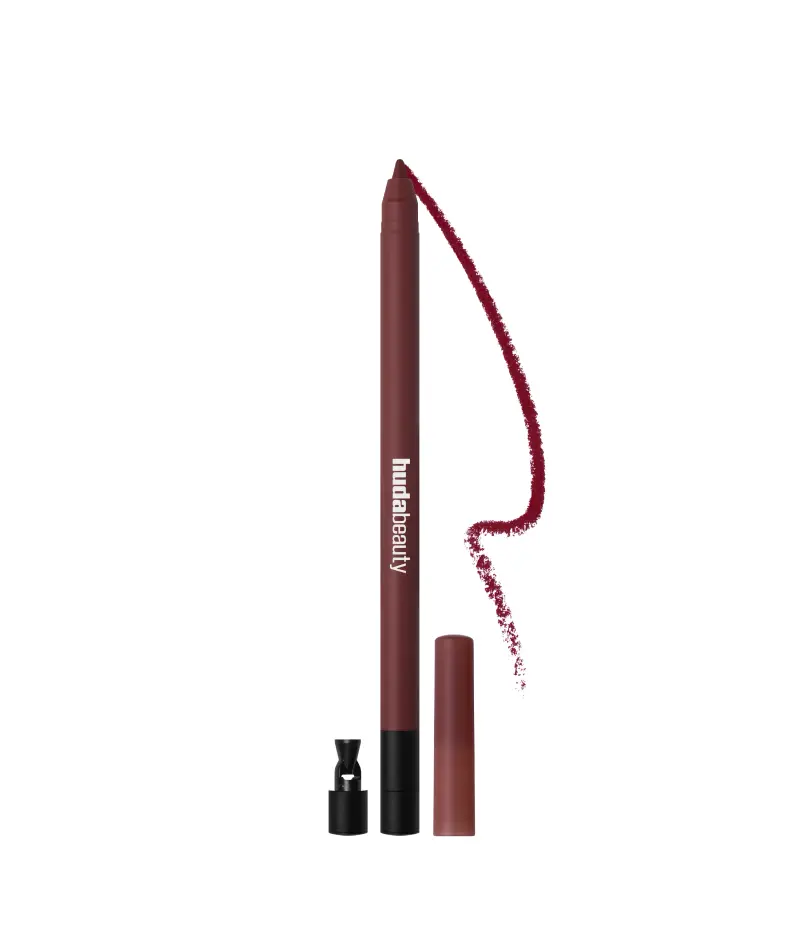 Berry Brown Lip Duo Huda Beauty — embalagem e produto