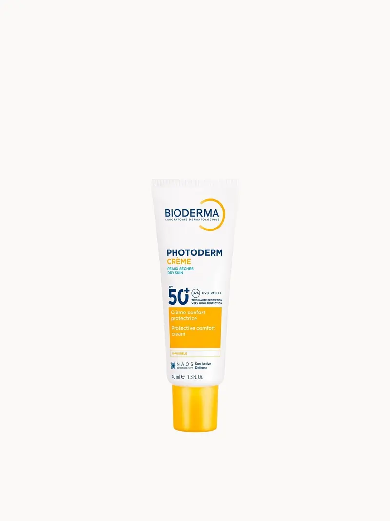 Bioderma Photoderm Cream SPF50+ Face Sunscreen for Dry & Sensitive Skin 40ml Bioderma — embalagem e produto