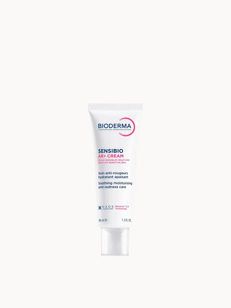 Bioderma Sensibio AR+ Anti-Redness Moisturiser for Sensitive Skin Prone to Rosacea 40ml Bioderma — embalagem e produto
