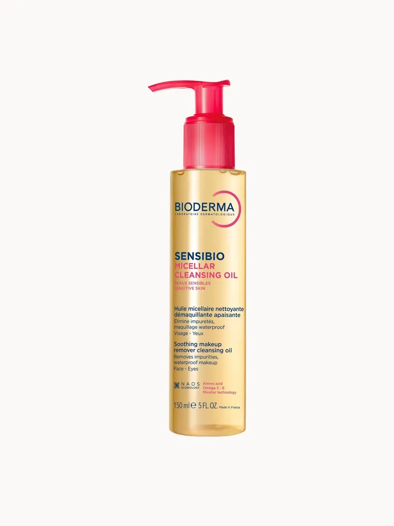 Bioderma Sensibio Micellar Cleansing Oil for Sensitive Skin 150ml Bioderma — embalagem e produto