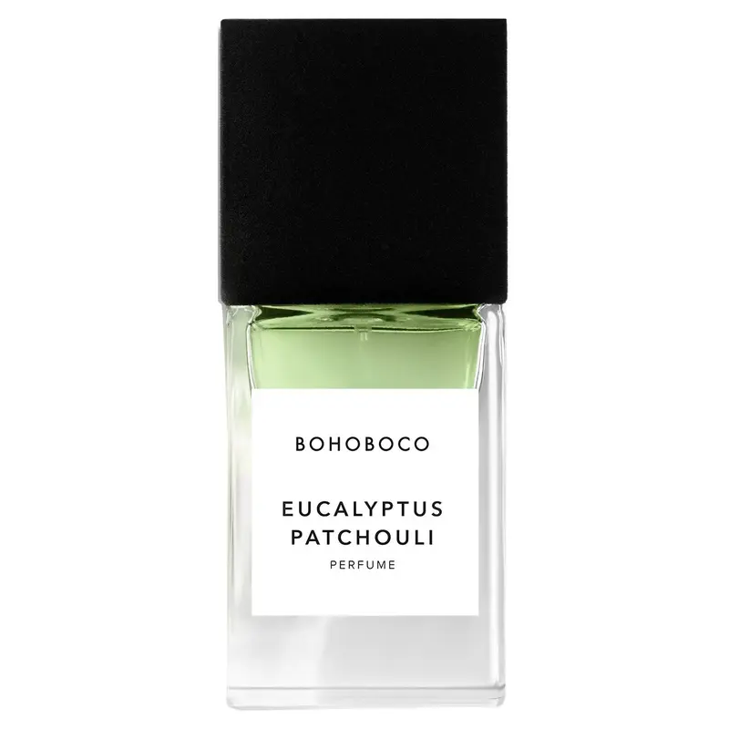Bohoboco EUCALYPTUS PATCHOULI Eau de Parfum — embalagem e produto