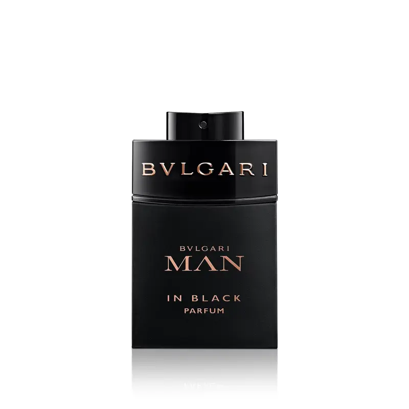 BVLGARI MAN In Black Perfume — embalagem e produto