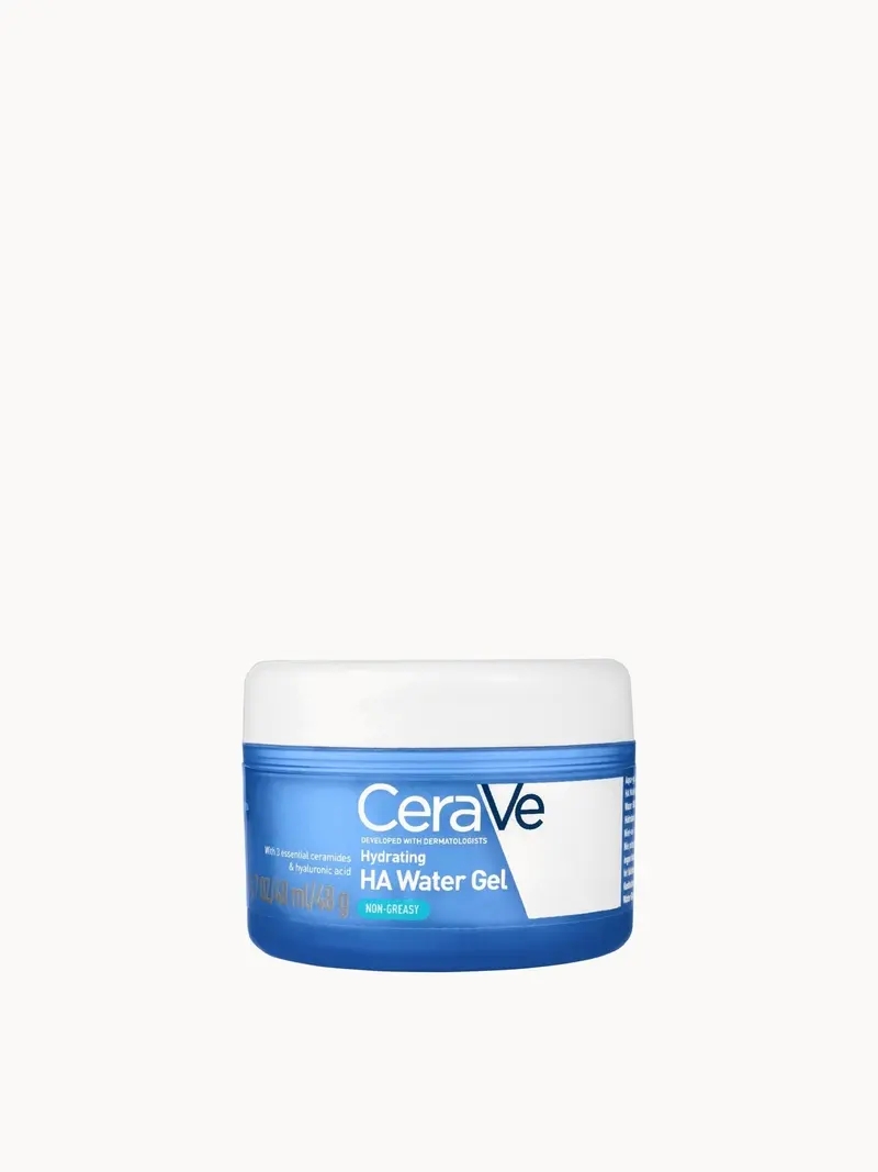 CeraVe Hydrating Hyaluronic Acid Water Gel for Plumping Hydration with Ceramides,Hyaluronic Acid & Niacinamide 48ml CeraVe — embalagem e produto