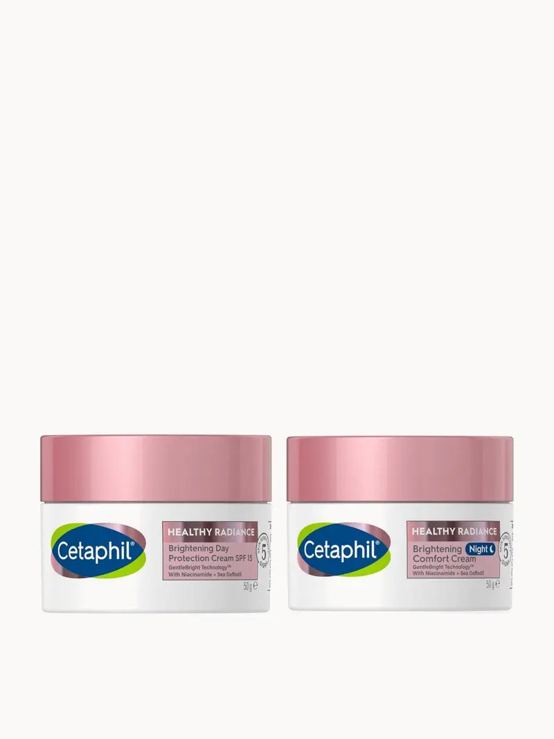 Cetaphil Healthy Radiance Day & Night Duo for Pigmentation Cetaphil — embalagem e produto