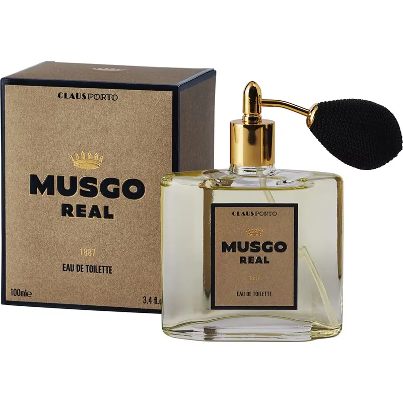 Claus Porto Musgo Real 1887 Eau de Toilette Spray Eau de toilette — embalagem e produto