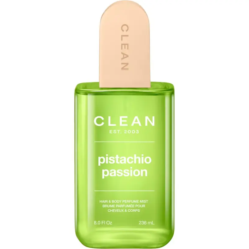 CLEAN CLEAN EST. 2003 Pistachio Passion Body Mist — embalagem e produto