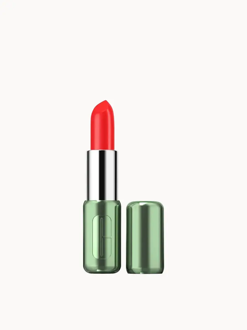 Clinique Pop Longwear Satin Lipstick 3.9g (Various Shades) Clinique — embalagem e produto