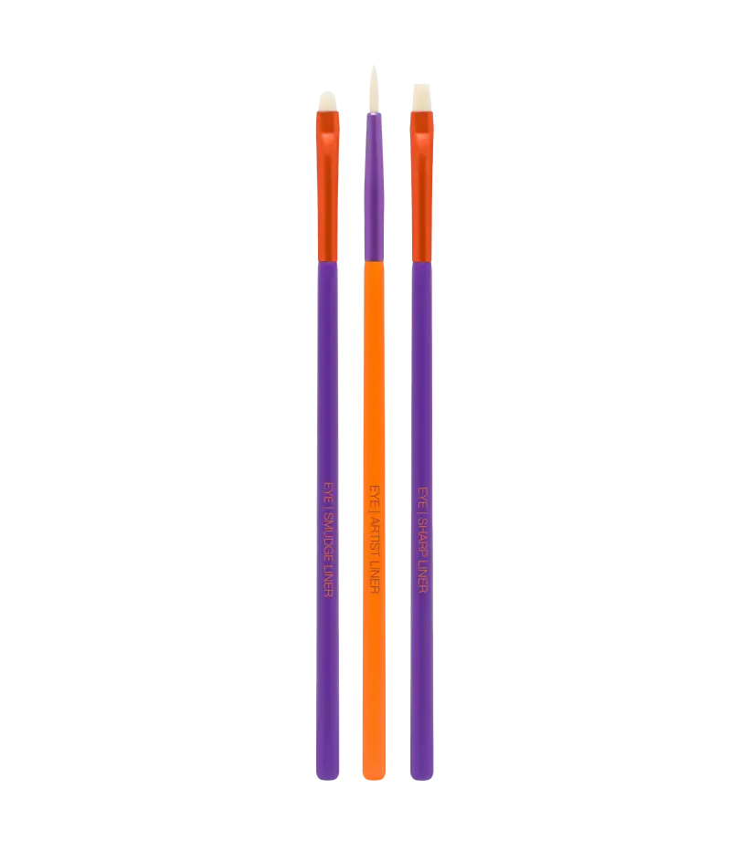 Color Block Precision Liner Brush Set Huda Beauty — embalagem e produto