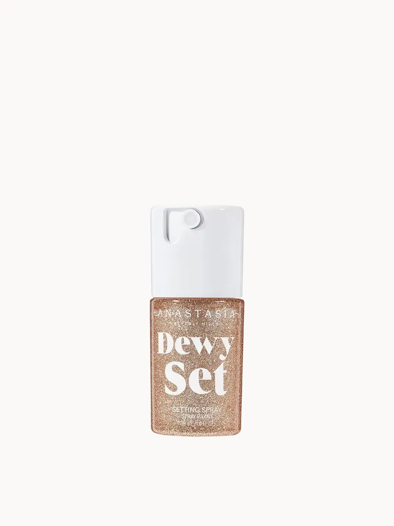 Dewy Set Setting Spray Anastasia Beverly Hills — embalagem e produto