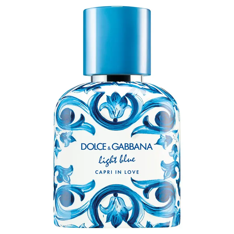 Dolce&Gabbana Light Blue Capri In Love Pour Homme Eau de Parfum — embalagem e produto