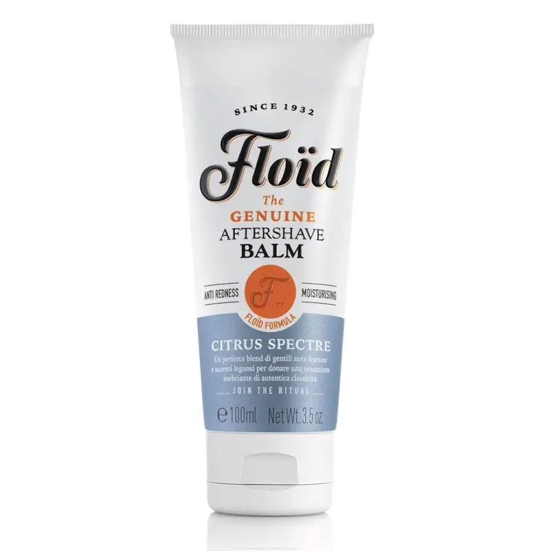 Floid Citrus Spectre Aftershave Balm — embalagem e produto