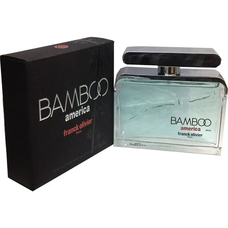 Franck Olivier Eau de Toilette Bamboo America Perfume — embalagem e produto
