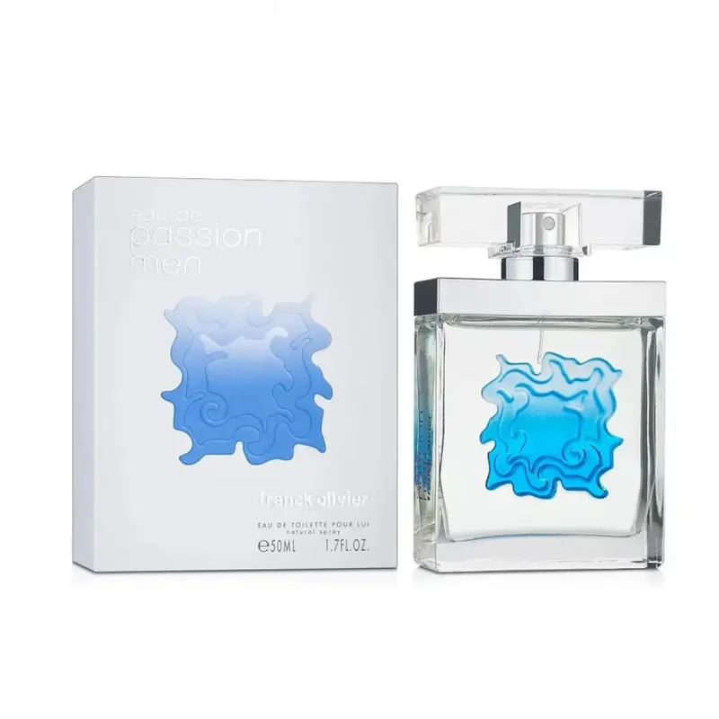 Franck Olivier Eau de Toilette Eau de Passion Eau de toilette — embalagem e produto